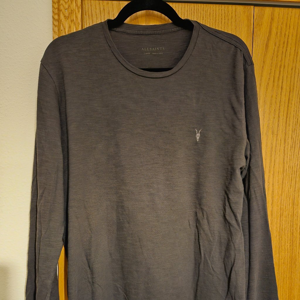 Allsaints Longsleeve Men's T-Shirts - 2 Types (Size L)